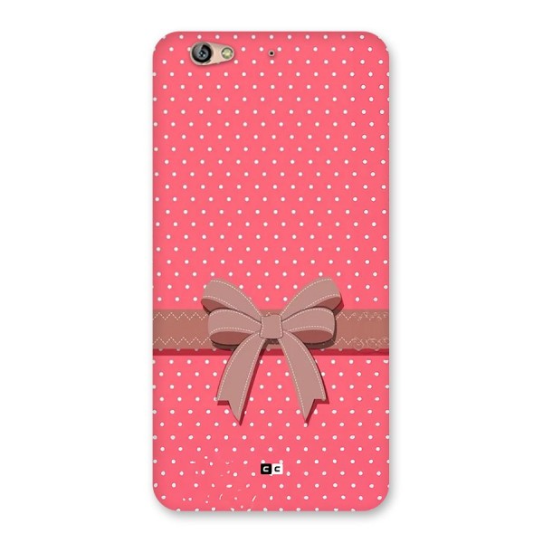 Gift Ribbon Back Case for Gionee S6