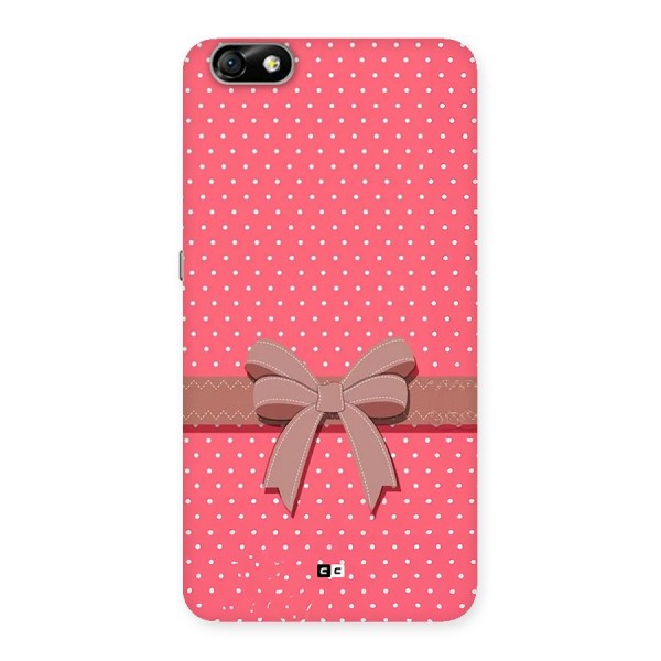 Gift Ribbon Back Case for Honor 4X
