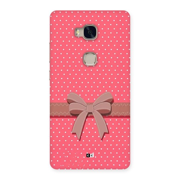Gift Ribbon Back Case for Honor 5X