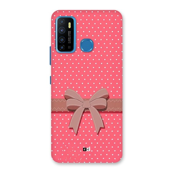 Gift Ribbon Back Case for Infinix Hot 9