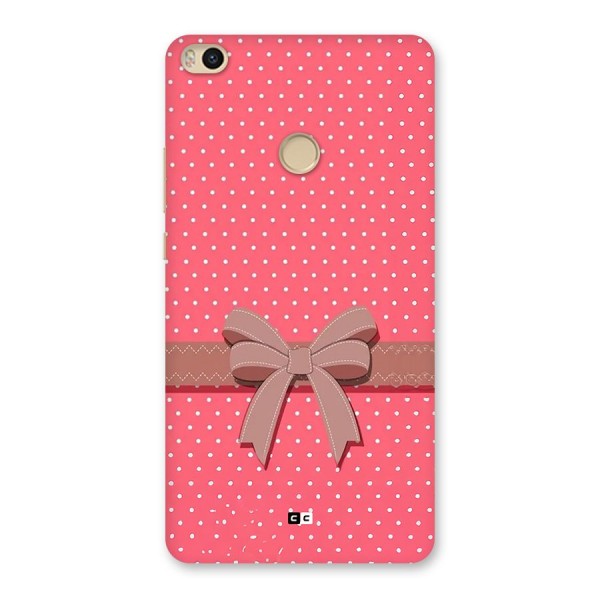 Gift Ribbon Back Case for Mi Max 2