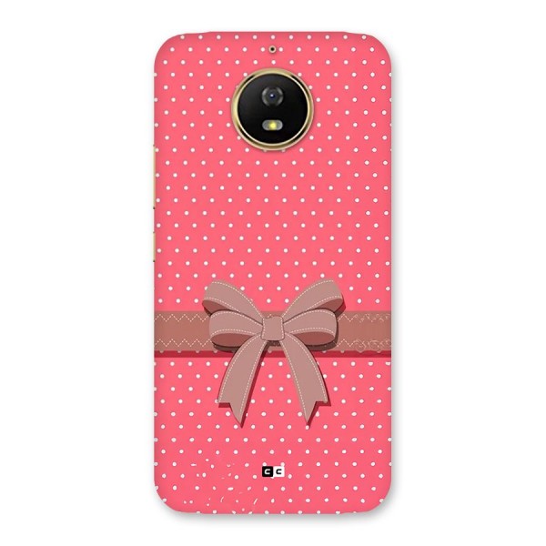 Gift Ribbon Back Case for Moto G5s