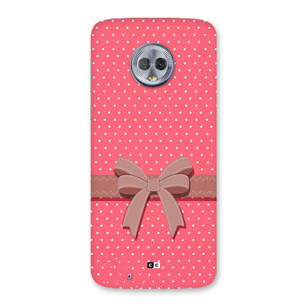 Gift Ribbon Back Case for Moto G6