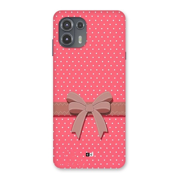 Gift Ribbon Back Case for Motorola Edge 20 Fusion