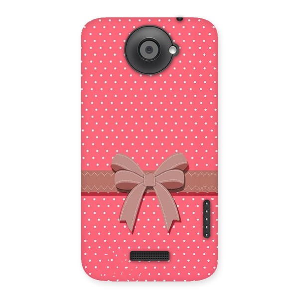 Gift Ribbon Back Case for One X