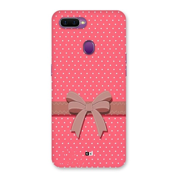 Gift Ribbon Back Case for Oppo F9