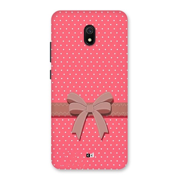Gift Ribbon Back Case for Redmi 8A