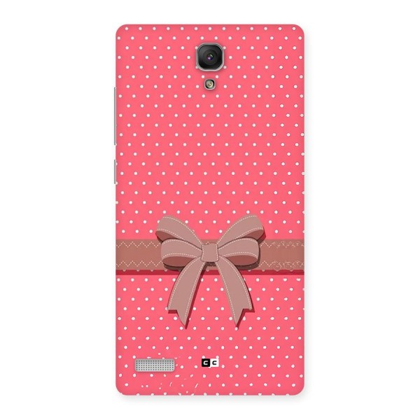 Gift Ribbon Back Case for Redmi Note