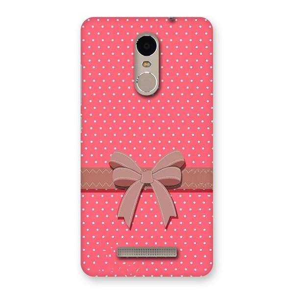 Gift Ribbon Back Case for Redmi Note 3