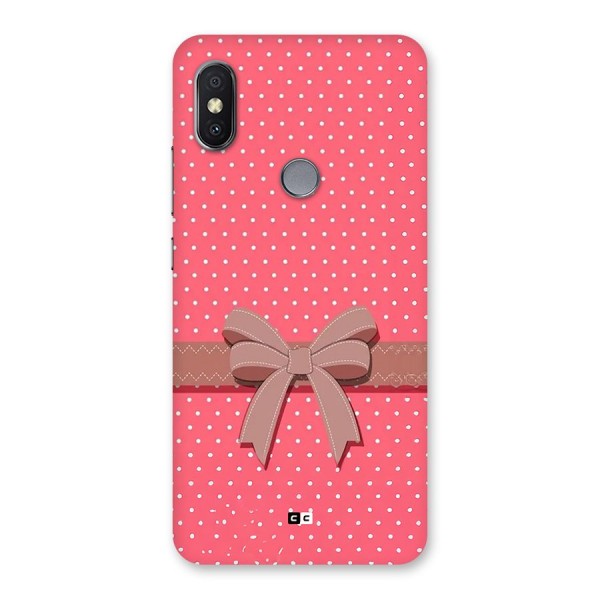 Gift Ribbon Back Case for Redmi Y2