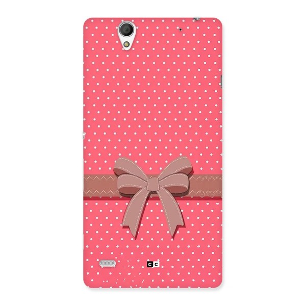 Gift Ribbon Back Case for Xperia C4