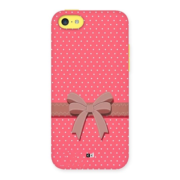 Gift Ribbon Back Case for iPhone 5C
