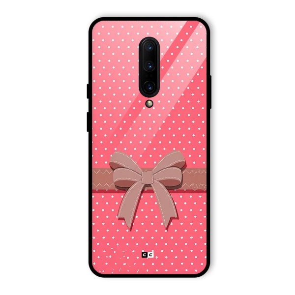 Gift Ribbon Glass Back Case for OnePlus 7 Pro