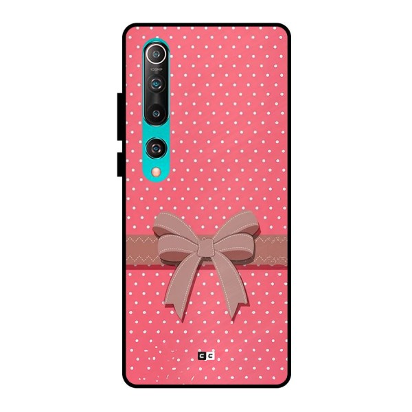 Gift Ribbon Metal Back Case for Mi 10