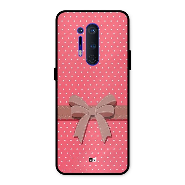 Gift Ribbon Metal Back Case for OnePlus 8 Pro