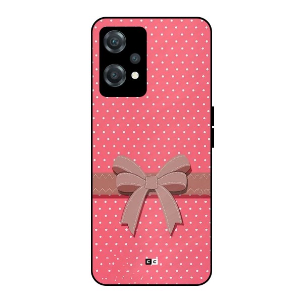 Gift Ribbon Metal Back Case for OnePlus Nord CE 2 Lite 5G