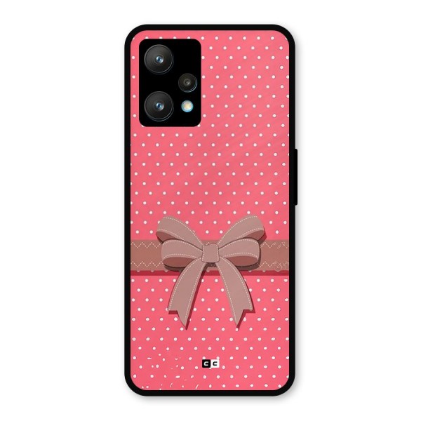 Gift Ribbon Metal Back Case for Realme 9