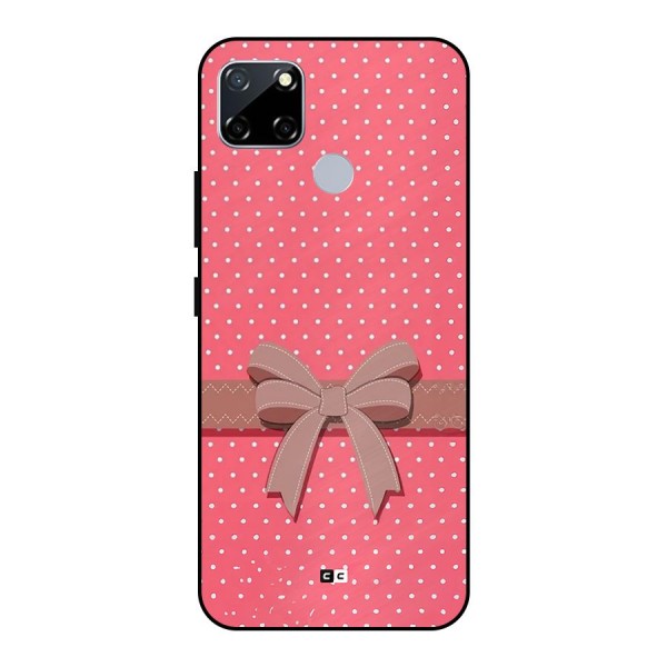 Gift Ribbon Metal Back Case for Realme Narzo 20