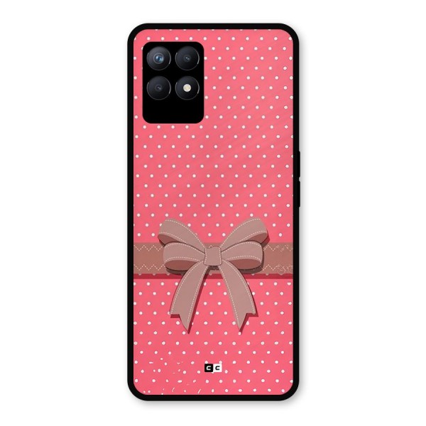Gift Ribbon Metal Back Case for Realme Narzo 50