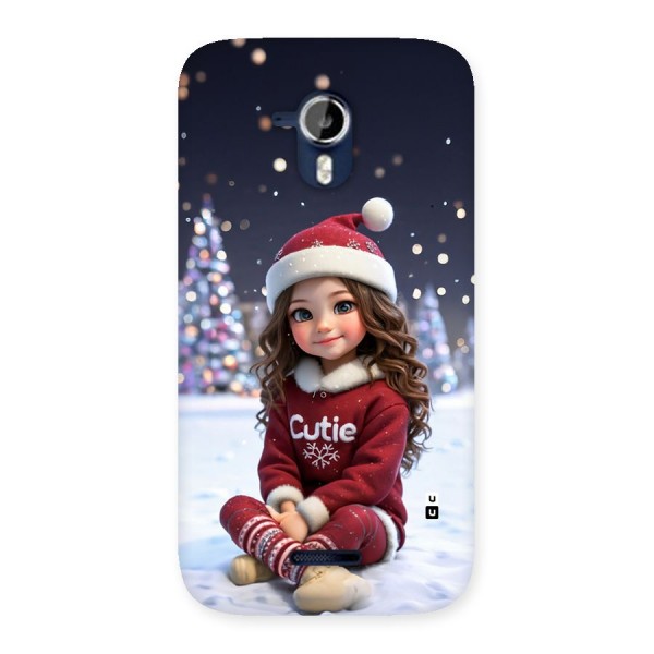 Girl In Snow Back Case for Canvas Magnus A117