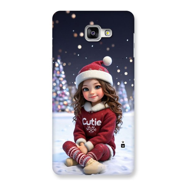 Girl In Snow Back Case for Galaxy A9