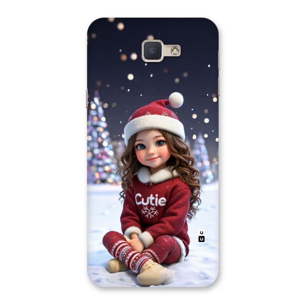 Girl In Snow Back Case for Galaxy J5 Prime
