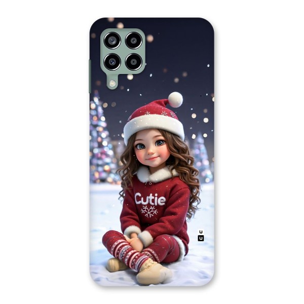 Girl In Snow Back Case for Galaxy M33