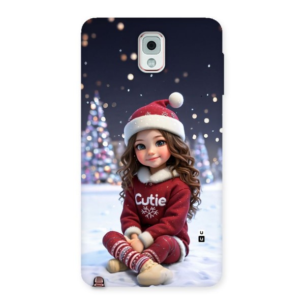 Girl In Snow Back Case for Galaxy Note 3