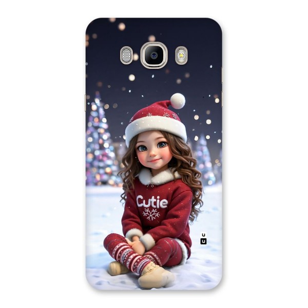 Girl In Snow Back Case for Galaxy On8