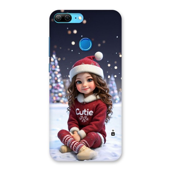 Girl In Snow Back Case for Honor 9 Lite