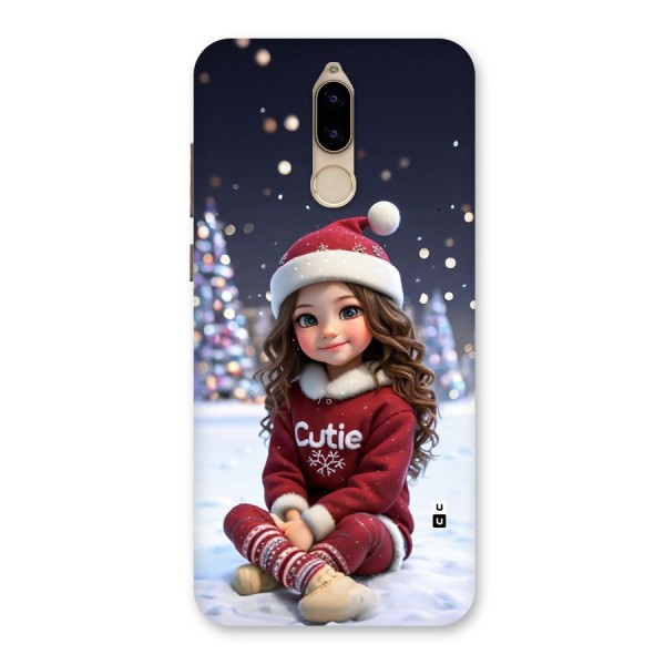 Girl In Snow Back Case for Honor 9i