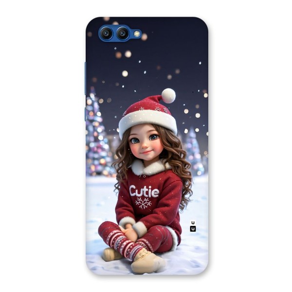 Girl In Snow Back Case for Honor View 10