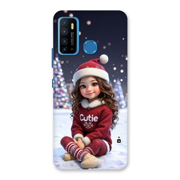 Girl In Snow Back Case for Infinix Hot 9