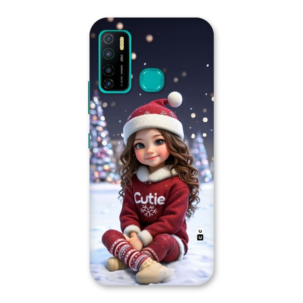 Girl In Snow Back Case for Infinix Hot 9 Pro