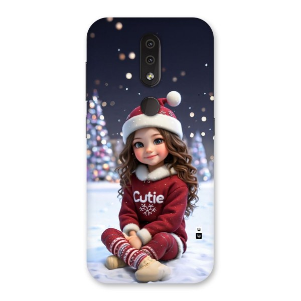 Girl In Snow Back Case for Nokia 4.2