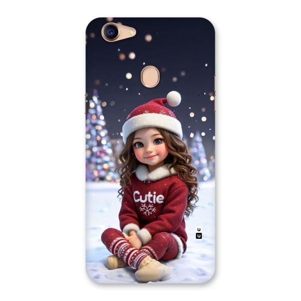 Girl In Snow Back Case for Oppo F5 Youth
