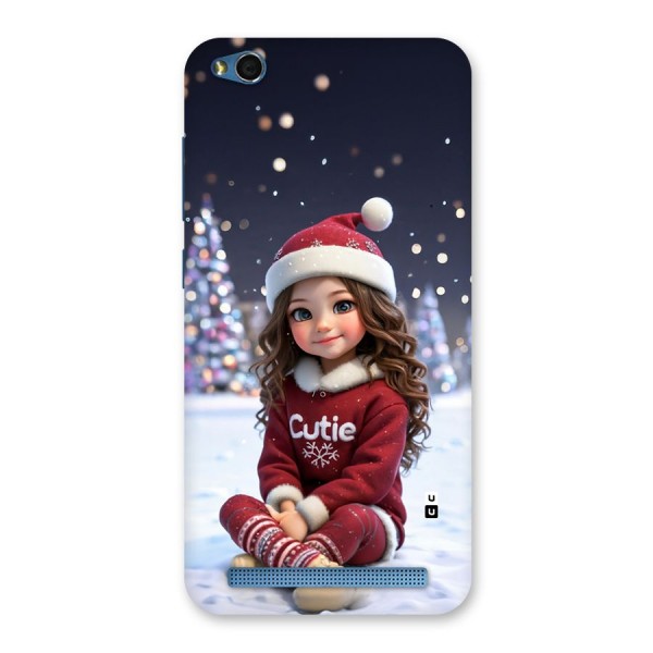 Girl In Snow Back Case for Redmi 5A