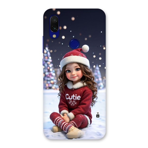 Girl In Snow Back Case for Redmi 7