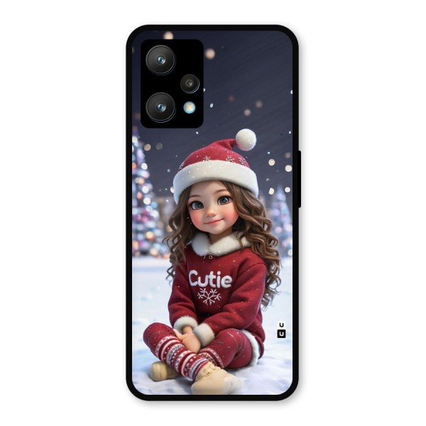 Girl In Snow Metal Back Case for Realme 9 Pro Plus 5G