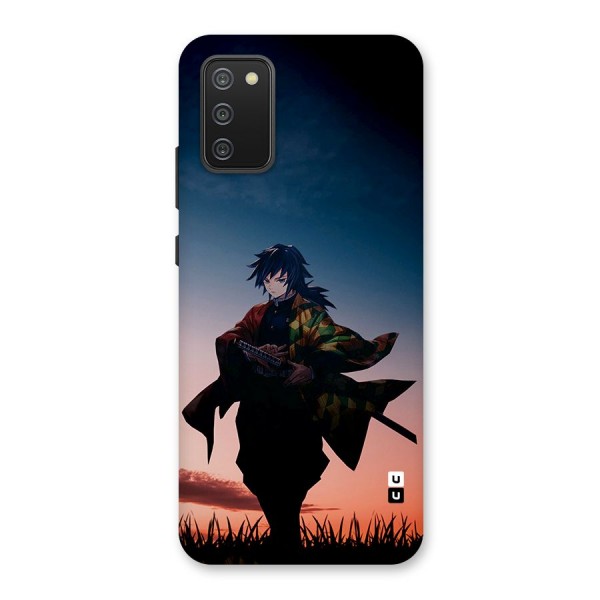 Giyu Tomioka Stance Back Case for Galaxy M02s