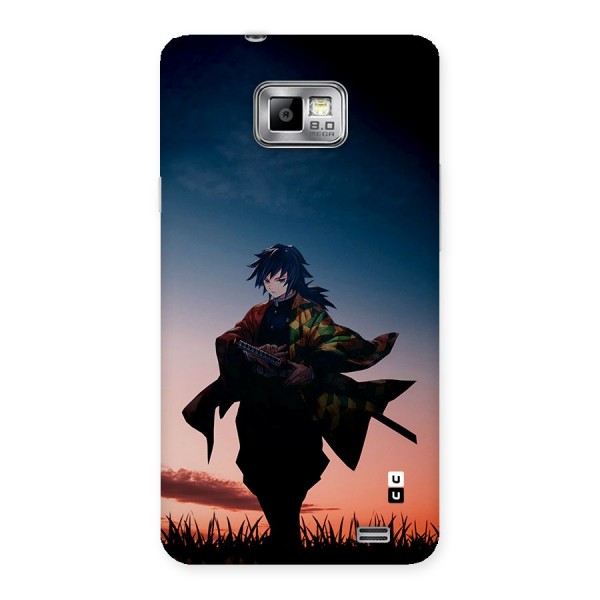 Giyu Tomioka Stance Back Case for Galaxy S2