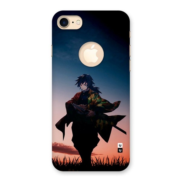 Giyu Tomioka Stance Back Case for iPhone 7 Logo Cut