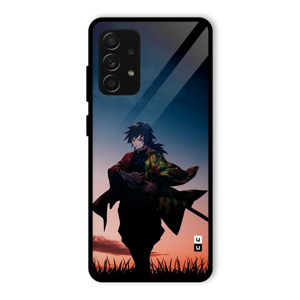 Giyu Tomioka Stance Glass Back Case for Galaxy A53 5G