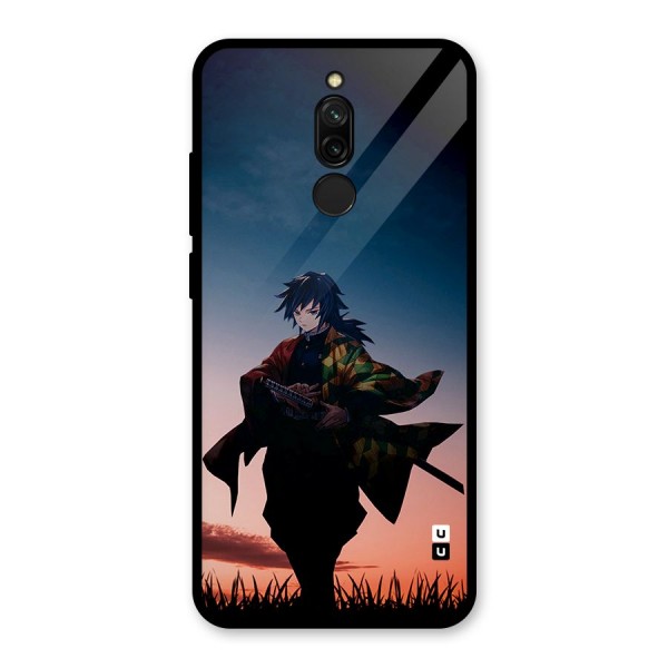 Giyu Tomioka Stance Glass Back Case for Redmi 8