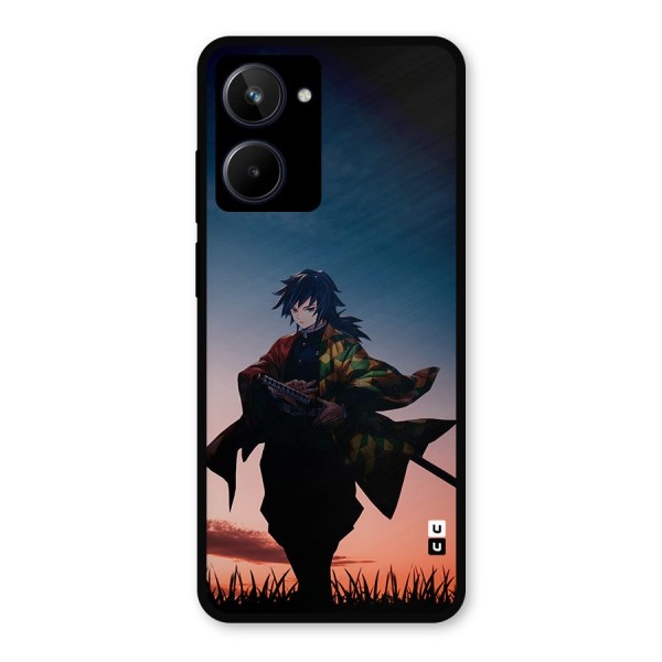 Giyu Tomioka Stance Metal Back Case for Realme 10