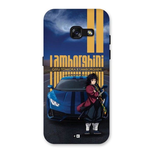 Giyu Tomioka Supercar Back Case for Galaxy A3 (2017)
