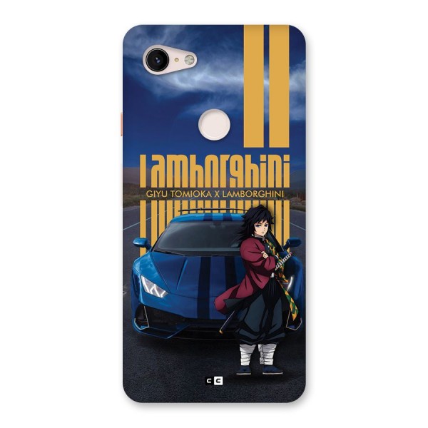 Giyu Tomioka Supercar Back Case for Google Pixel 3 XL