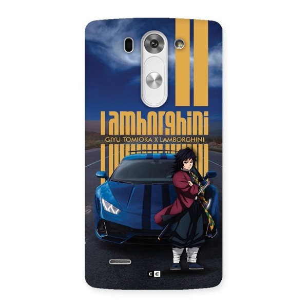 Giyu Tomioka Supercar Back Case for LG G3 Beat