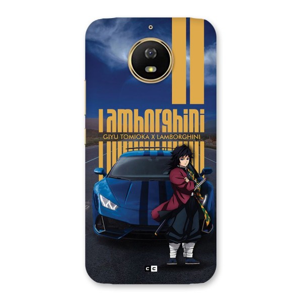 Giyu Tomioka Supercar Back Case for Moto G5s