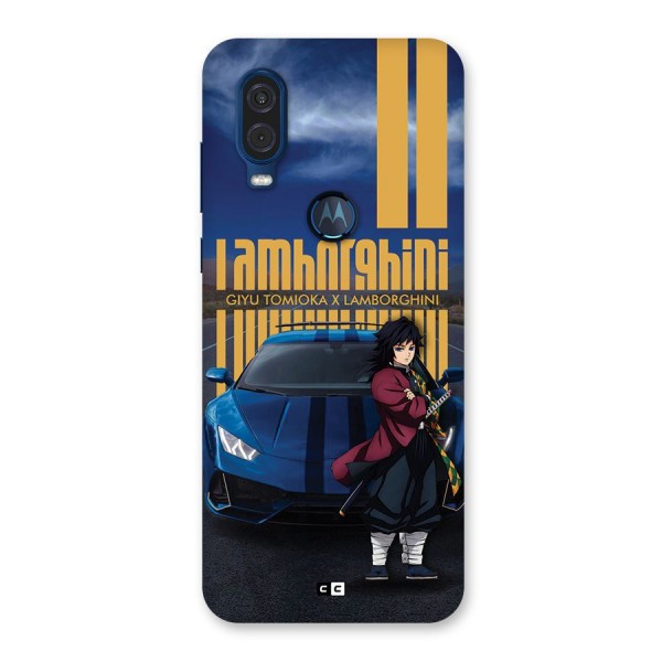 Giyu Tomioka Supercar Back Case for Motorola One Vision